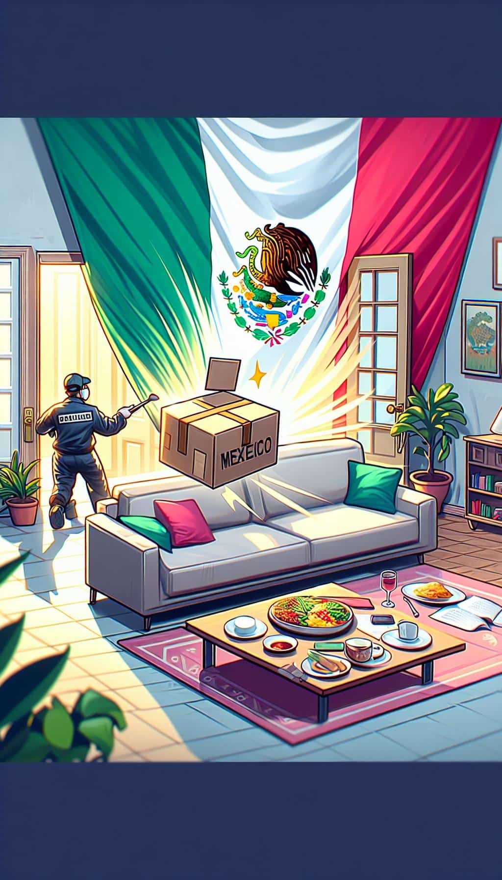 Surpresa na Entrega: Mesa do México Chega com Taxa Extra de $1.170 por Tarifas