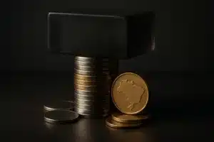 Composição editorial sobre pressão inflacionária e juros altos na economia brasileira.