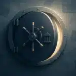 Composição editorial abstrata sobre renegociação de dívidas, FGTS e crédito ao consumidor no Brasil.